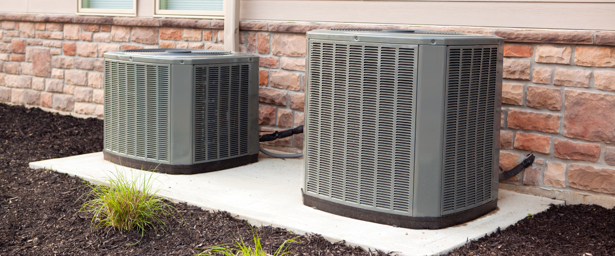 Outdoor air conditioning units 
